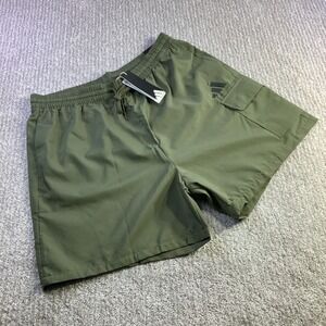 Adidas Mens Cargo Chelsea Shorts Olive Strata Green Size Large NWT